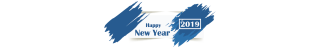Banner Happy New Year 2019 Picture PNG images