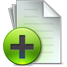 Document Add Icon PNG images