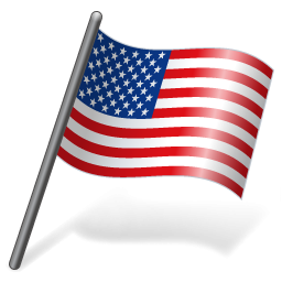 Windows American Us Flag Icons For PNG images