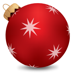 Christmas Ball Red Icon PNG images