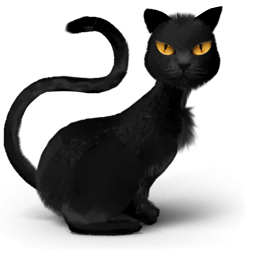 Icon Black Cat Png PNG images
