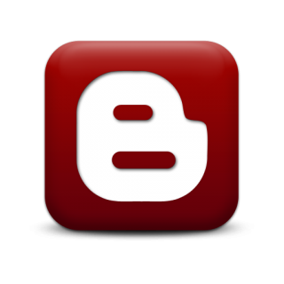 Red Blogger Logo Icon Png PNG images