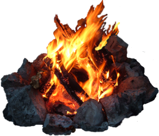 Stone, Bonfire, Flame PNG PNG images