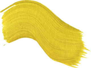 Curved Brush Stroke Ocher PNG HD PNG images