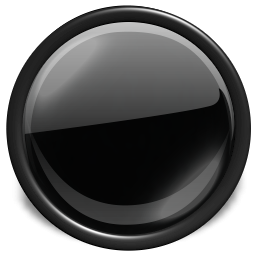 Black Glossy Button Icon Png PNG images
