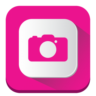 Pink Photography Icon, Camera PNG PNG images
