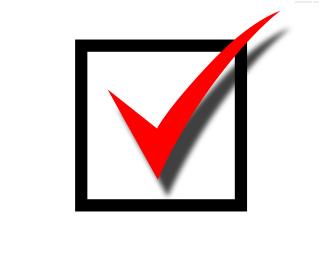 Red Check Mark PNG images