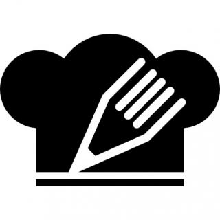 Chef Hat With A Pencil Icon PNG images