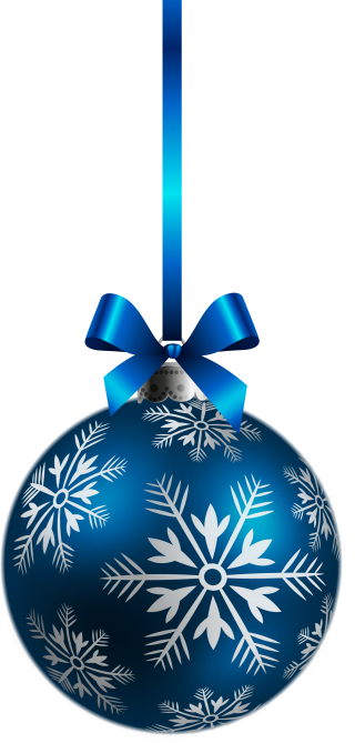 Blue Ball Ornaments Christmas PNG images