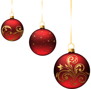 Christmas Ornaments Balls PNG images