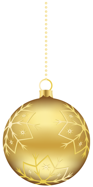 Gold Christmas Ornaments PNG Clipart PNG images