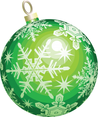 Green Christmas Ornament Ball PNG images