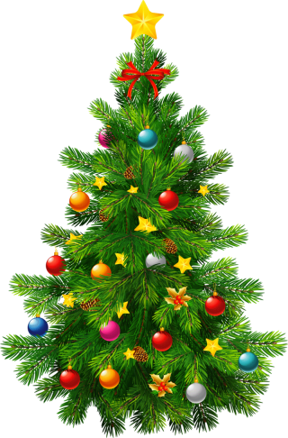 Christmas Tree Transparent Clipart PNG images