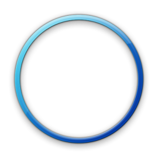 Blue Geometric Circle Icon PNG images