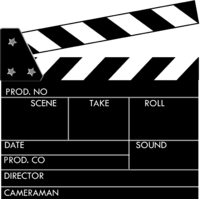 Clapperboard In Png PNG images