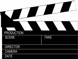 HD Clapperboard PNG PNG images