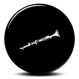 Vector Clarinet Icon PNG images
