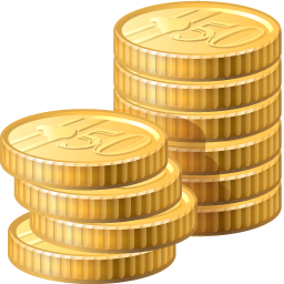 Coins Icon Finance PNG images