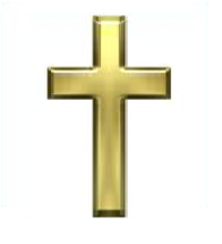 Gold Christian Cross Png PNG images