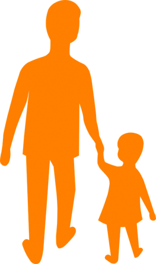 Father, Son, Daughter, Silhouette Png PNG images