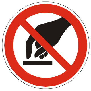 Do Not Touch Warning Icon Png PNG images