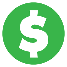Dollar Round Icon PNG images