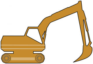 Free Download Of Excavator Icon Clipart PNG images