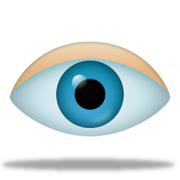 Eye Icon | Pretty Office 8 Iconset | Custom Icon Design PNG images