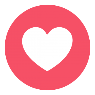 Facebook Circle Heart Love Png PNG images