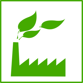 Eco Green Factory Icon PNG images