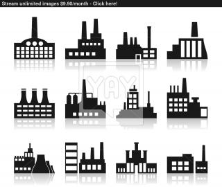 Factory Icon Vector | YayImagesm PNG images
