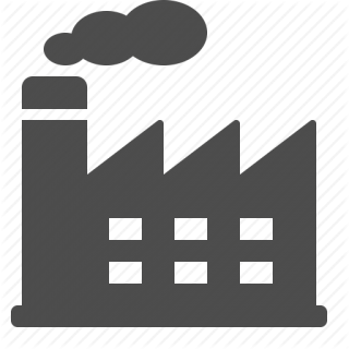 Factory, Industry, Plant, Power Plant, Real Estate, Smoke Icon | Icon PNG images