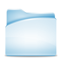 Blue Folder Full Icon Png PNG images