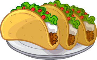 Tacos Puffle Food Png PNG images