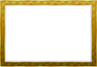 HD Frame Gold PNG PNG images