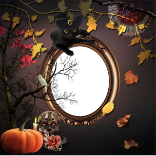 Transparent Background Frame Halloween Png PNG images