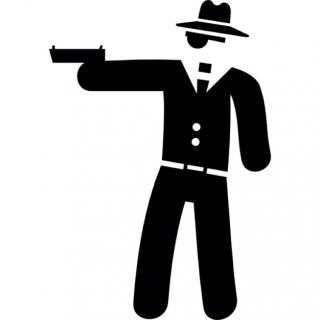 Vector Gangster Icon PNG images