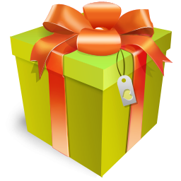 Green Gift Box Icon PNG images