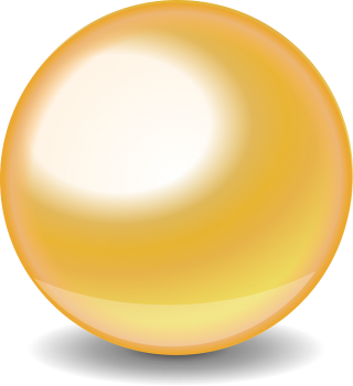 Gold Glossy Ball Png PNG images