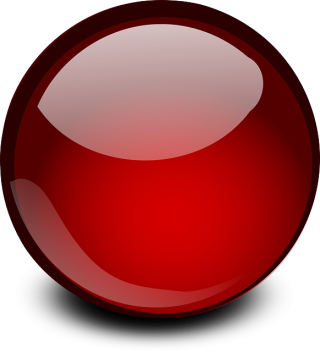 Red Glossy Ball Png PNG images