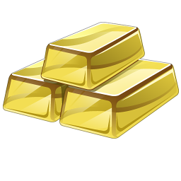 Gold Bars Icon Png PNG images