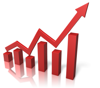 Arrow Graph Growth PNG images