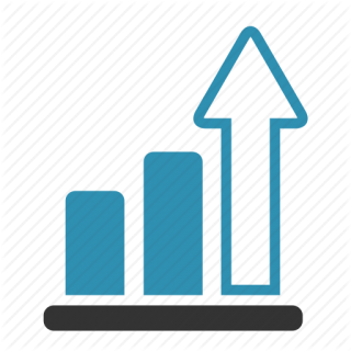 Growth Arrow Icon Arrow Chart Growth Progress PNG images