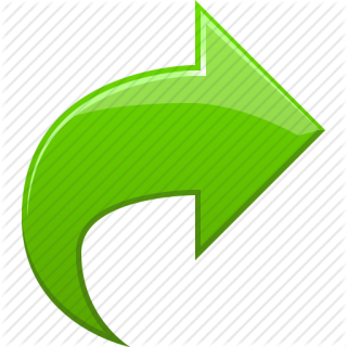 Green Curved Arrow Png PNG images