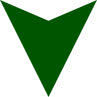 Dark Green Down Arrow PNG images