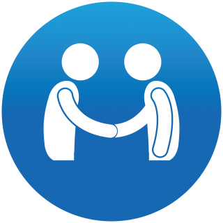 People Handshake Icon Meeting People Icon PNG images