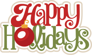 Happy Holidays PNG HD PNG images