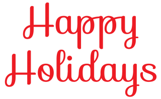 Download For Free Happy Holidays Png In High Resolution PNG images