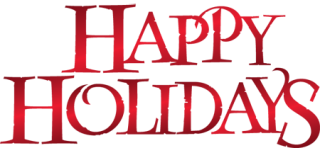 Happy Holidays Transparent Png PNG images