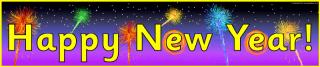 Happy New Year Banner In Png PNG images